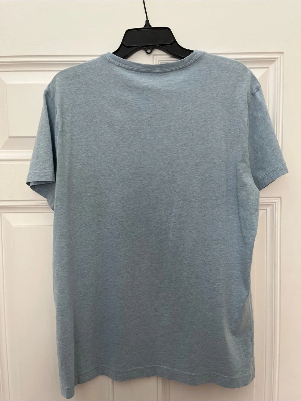 EUC Banana Republic Pale Blue Short-Sleeve Henley Tee
